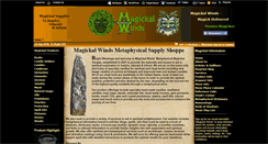Desktop Screenshot of magickalwinds.com
